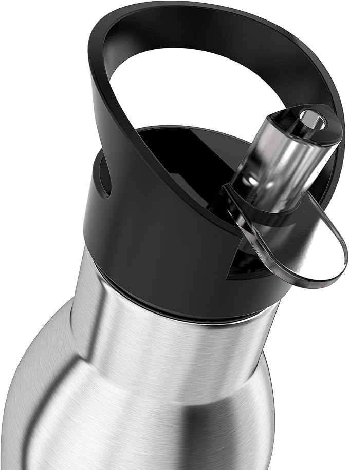 Invigorated Water Insulated Water Bottle - Alkaline Water Filter Included - Water Bottles Alkaline - Double Walled Metal - Sports Bottle with Filter - Stainless Steel Insulated Bottle - 950ml