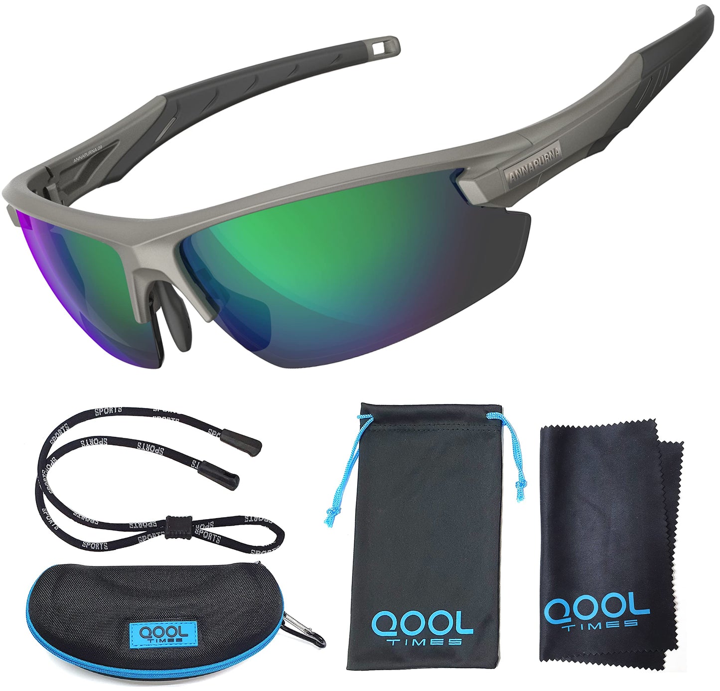 QOOL TIMES Living out your J50 Mens Fishing Sunglasses Polarized for Women UV400