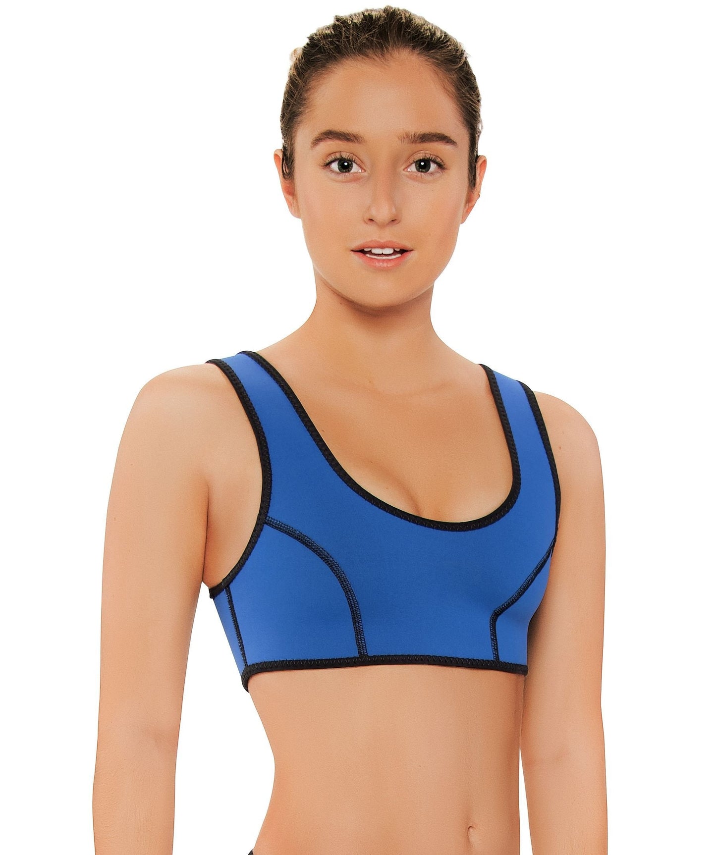 Akela Surf Pro Bikini Top, Blue, Small