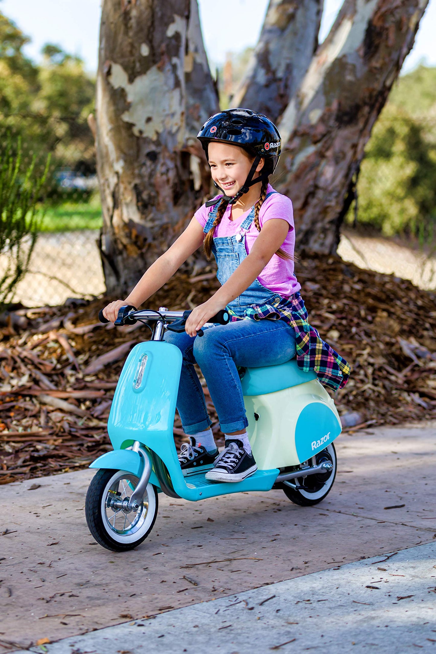 Razor Pocket Mod Petite Euro-Style Electric Scooter - Blue