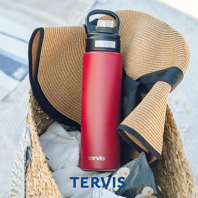 Tervis NFL Denver Broncos - All In Triple Walled Insulated Tumbler Travel Cup Keeps Drinks Cold, 24oz Wide Mouth Bottle, Stainless Steel