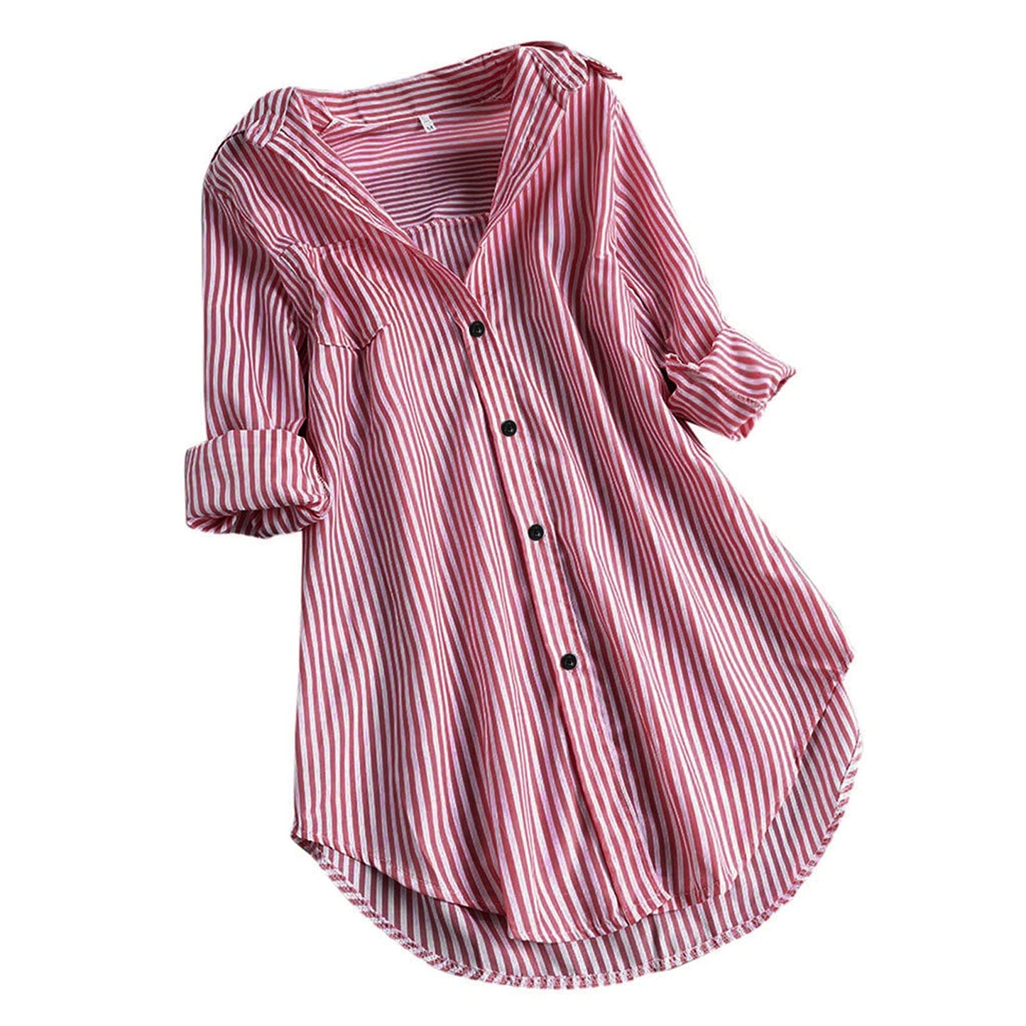 Aniywn Women Round Neck Lace Up Lace Patchwork Flare Pullover Top Casual Plus Size 3/4 Sleeve Floral Printed T-Shirt