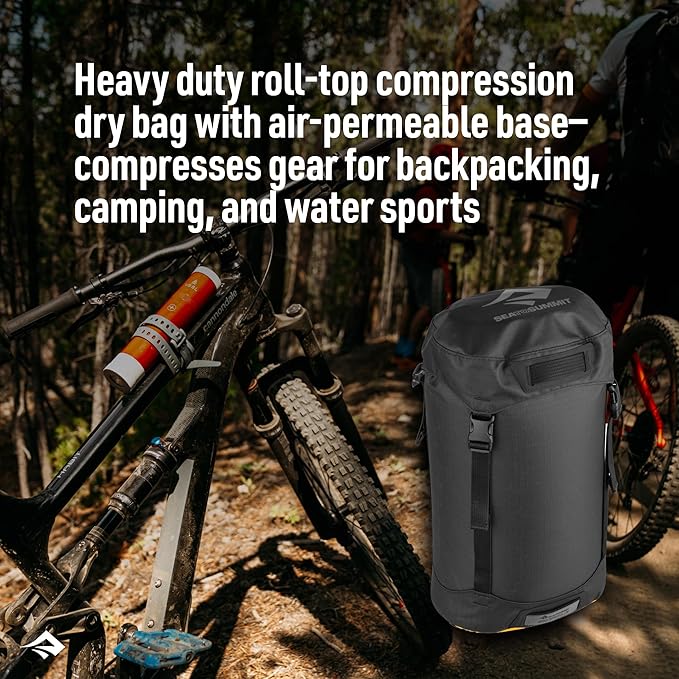 Sea to Summit eVac Heavy Duty Compression Dry Bag, Waterproof Dry Storage, 35 Liter