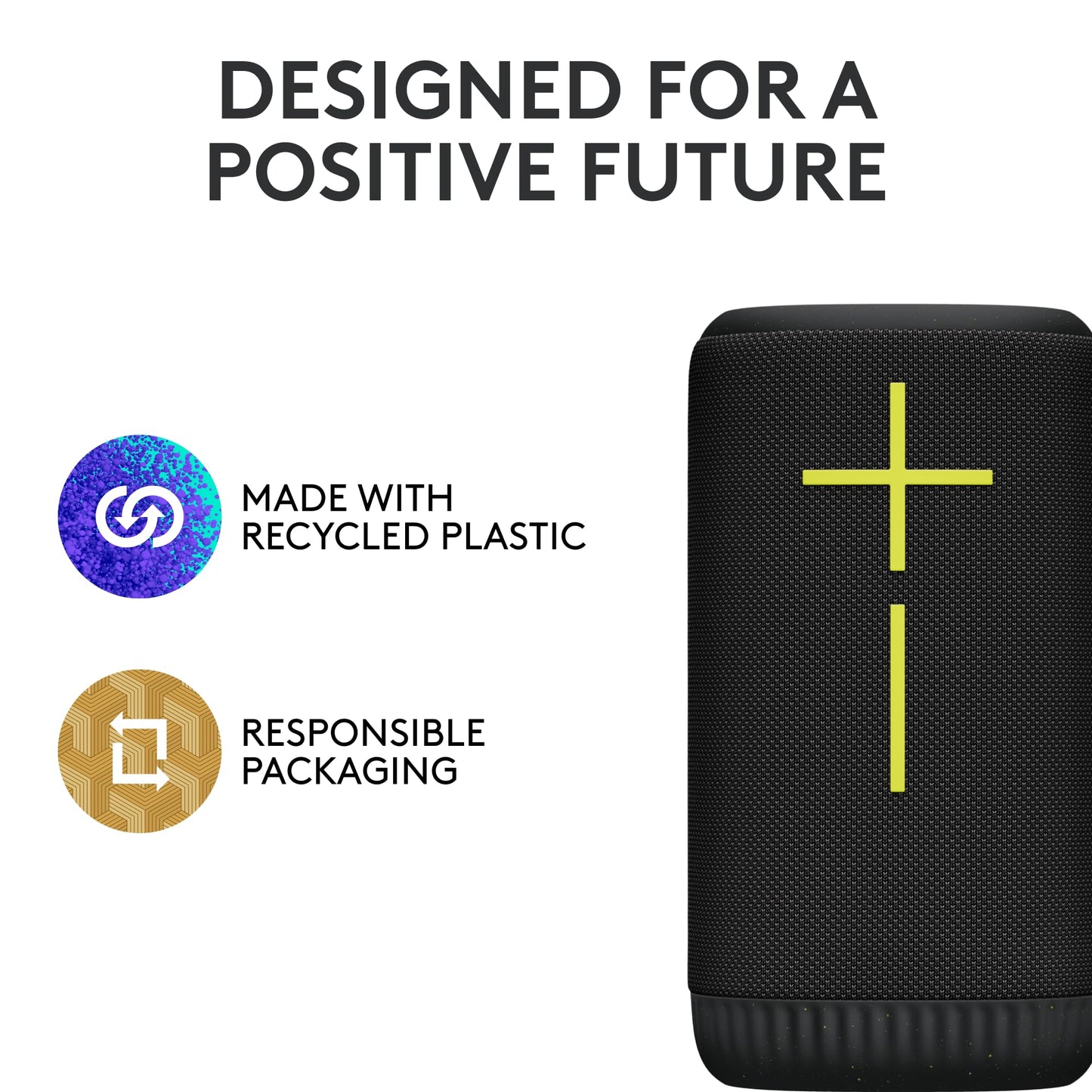Ultimate Ears EVERBOOM Wireless Bluetooth Portable Speaker, Big Bass and Immersive 360-Degree Sound, Floatable Waterproof Speaker IP67, up to 20-Hour Battery and 180 ft (55 m) Range - Charcoal Black