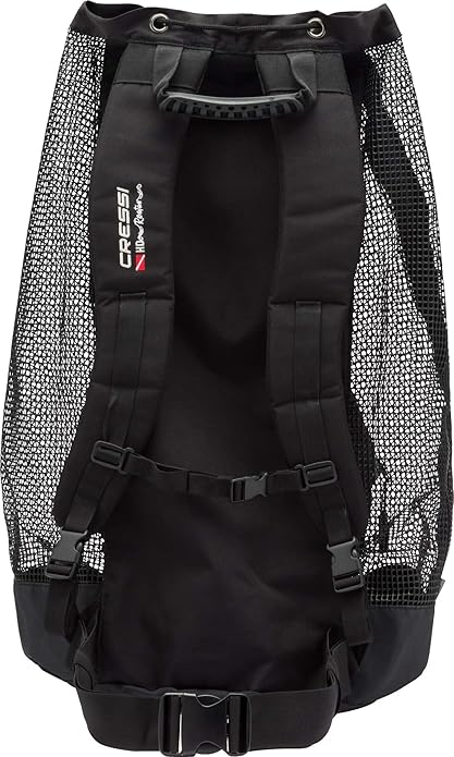 Cressi Heavy Duty Mesh Backpack 90 liters Capacity for Scuba Diving, Water Sport Gear | Roatan: designed in Italy