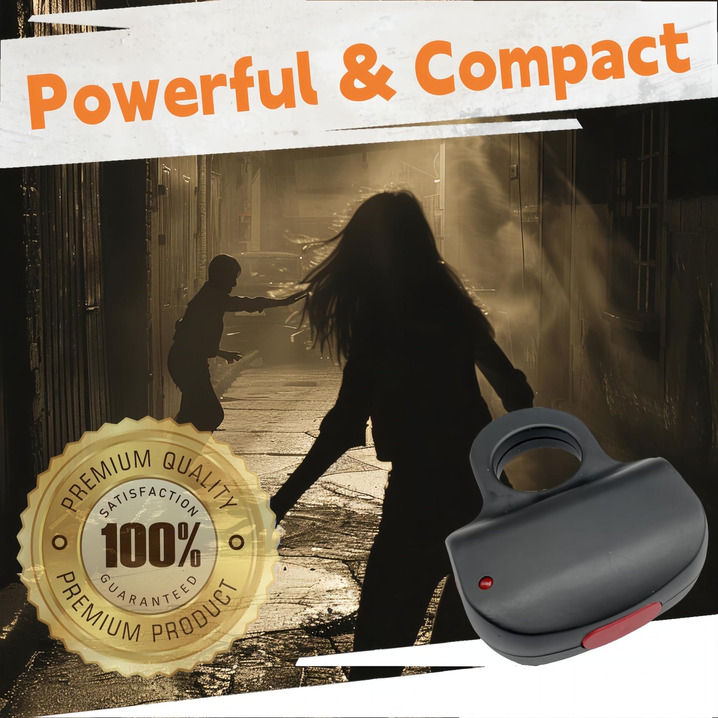 AIFIZO Stun Gun with Safety Switch Easy Cary USB Rechargeable
