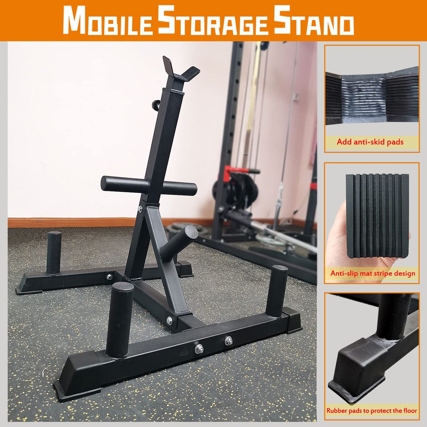 Viking Press Landmine Handle for 2-Inch Olympic Barbell, T-Bar Row Attachment Core Strength Training Accessories, Shoulder Press Landmine Attachment Equipment (Style F)