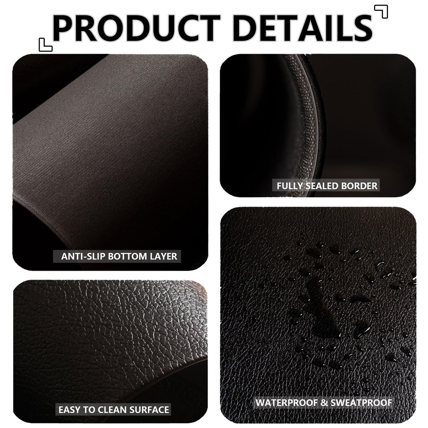 Foldable Treadmill Walking Pad Mat for Carpet Floors,63" x 30" 6mm Thick Treadmill Mat for Hardwood Floor Protector, Indoor Exercise Stationary Bike,Elipitial, Gym Equipment, Noise Shock Absorption