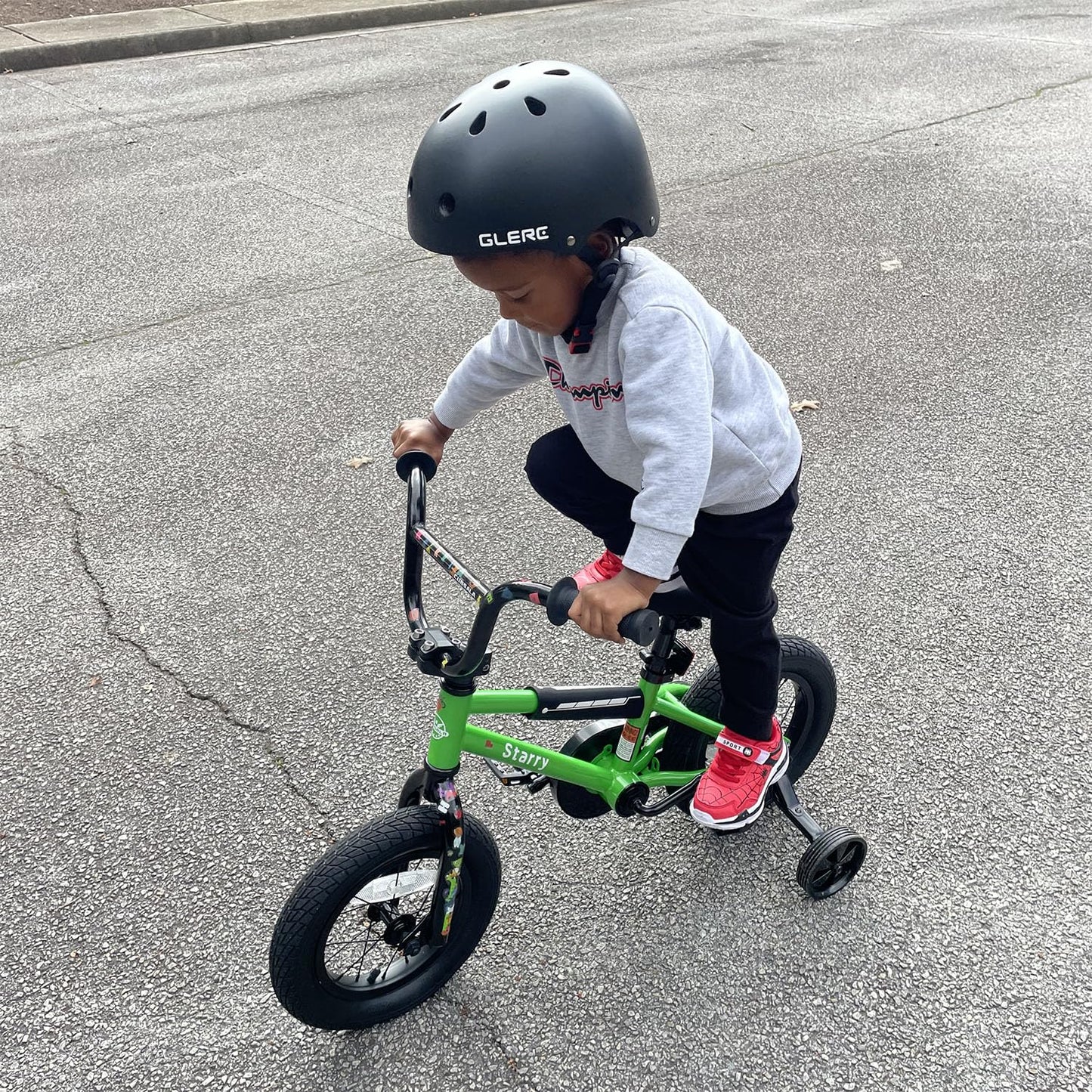 cubsala 12 Inch Kids Bike for 1 2 3 4 Years Old Boys Girls Beiginner Riders Toddlers BMX Style Bicycle with Training Wheels Coaster Brake, Green