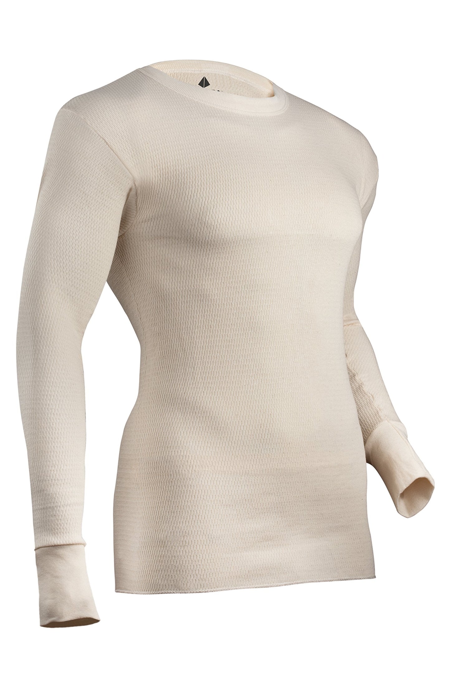 Indera Men's Expedition Weight Cotton Raschel Knit Thermal Underwear Top, Natural, X-Large