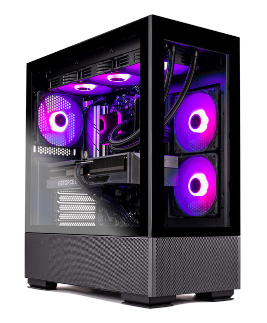 Skytech Gaming PC Desktop – Intel Core i7 12700F 2.1 GHz, NVIDIA RTX 4070 Ti, 1TB NVME SSD, 16GB DDR4 RAM 3200, 750W Gold PSU, 360mm AIO, 11AC Wi-Fi, Windows 11 Home 64-bit,Black
