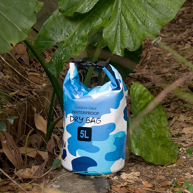 Waterproof Dry Bag Backpack 5L/10L/20L/30L/40L, Roll Top Floating Waterproof Storage Bags for Kayaking, Boating, Swimming, Hiking, Camping and Fishing