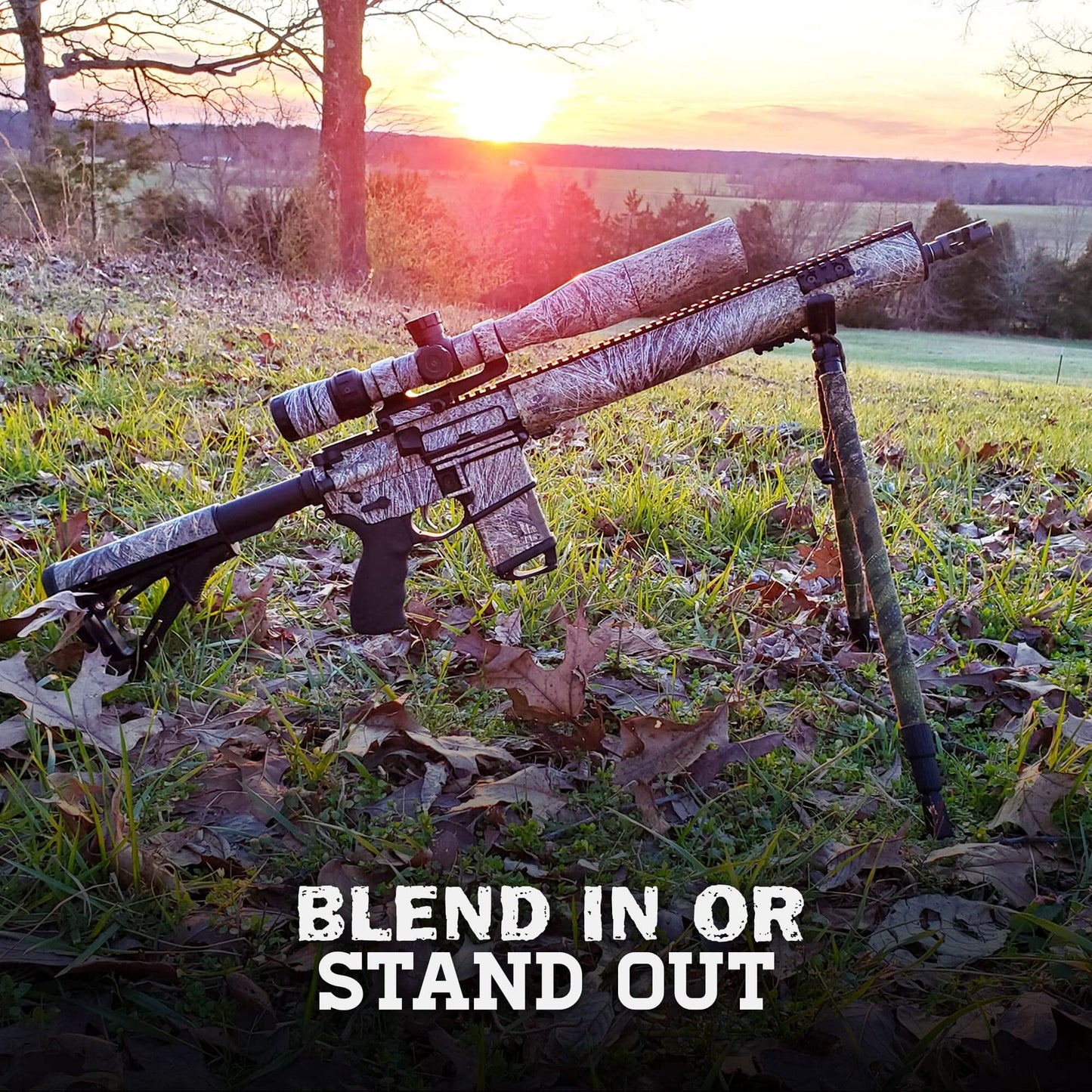 Mossy Oak Matte Camo Roll Hunting Patterns, Self-Adhesive Vinyl Wrap, DIY (24"x12", Original Bottomland)