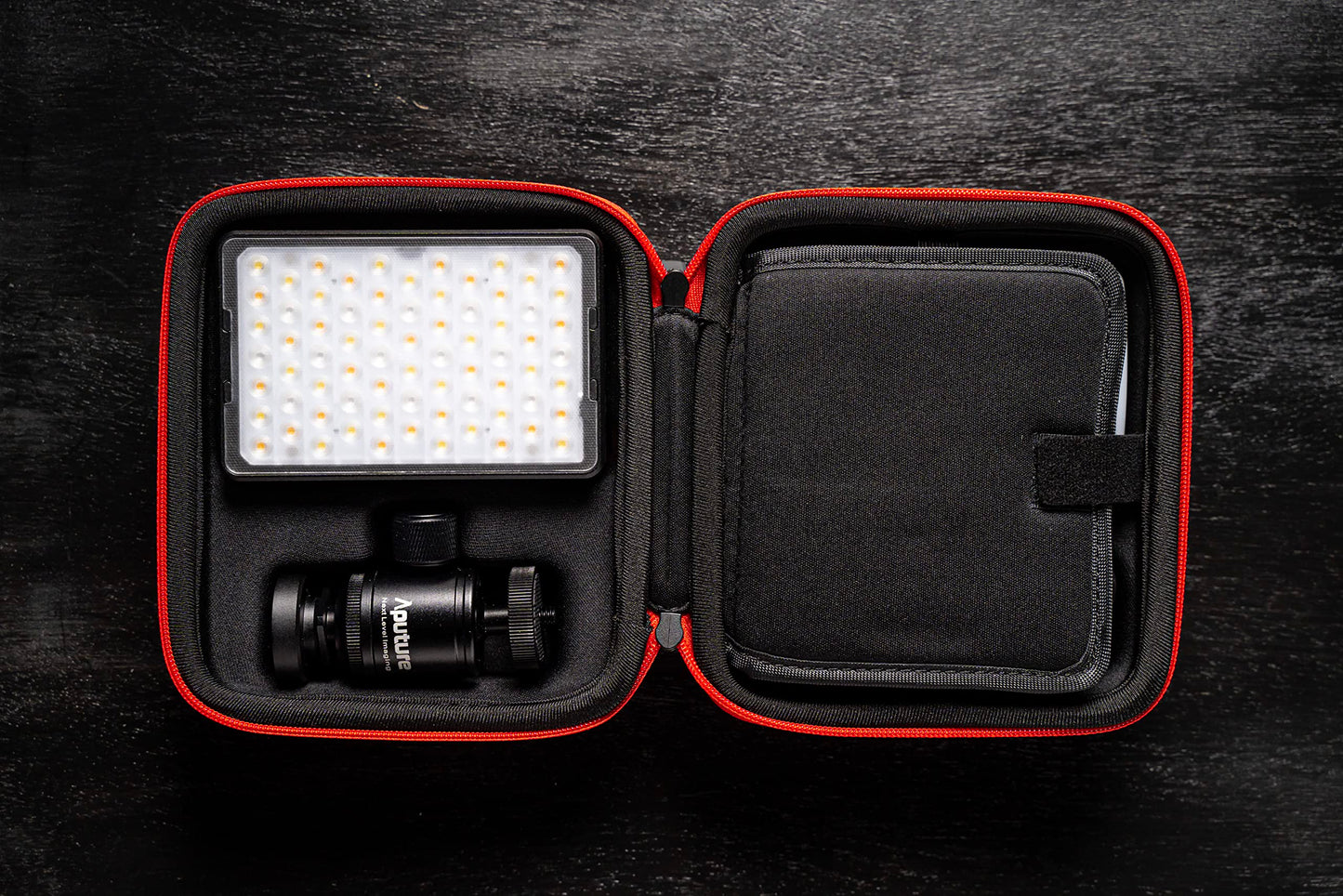 Aputure MC PRO On Camera Video Light,LED Camera Light Panel,2,000-10,000k,Magnet Adsorption Function,Dust and Waterproof,App Control for Vlogging, Photography, Video Conference,TikTok