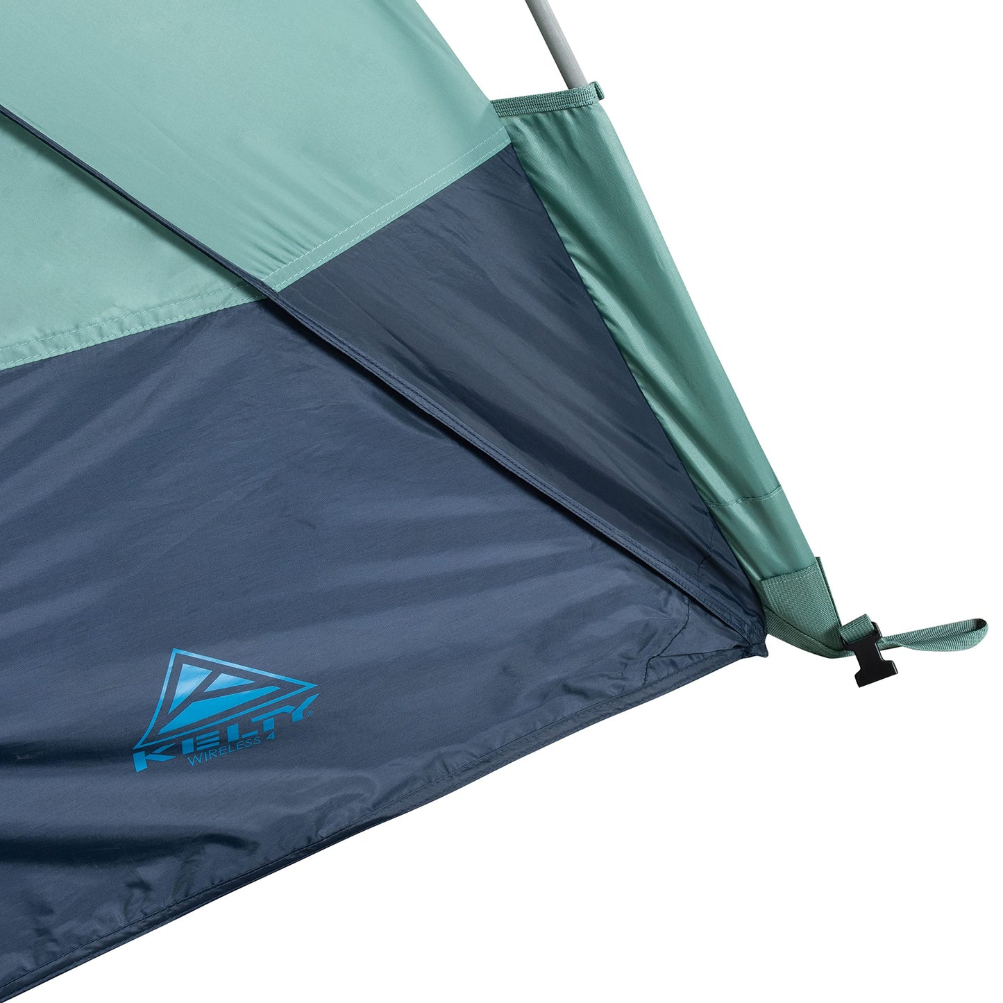 Kelty Wireless Freestanding Camping Tent, 2 4 or 6 Person Size, Huge Interior and Peak Height, Intuitive and Fast to Pitch, Color Coded Setup, 2 Door 2 Vestibule (4-Person)