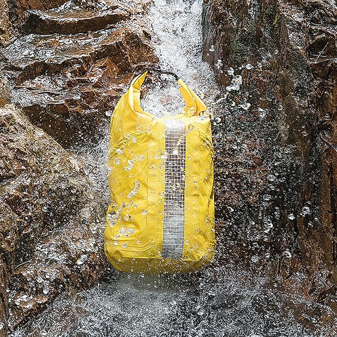 Waterproof Floating Dry Bag for Men Women - 25L Waterproof Backpack with Side Pockets - Roll Top Sack Keeps Gear Dry for Kayaking, Rafting, Boating, Swimming, Camping, Beach, Fishing