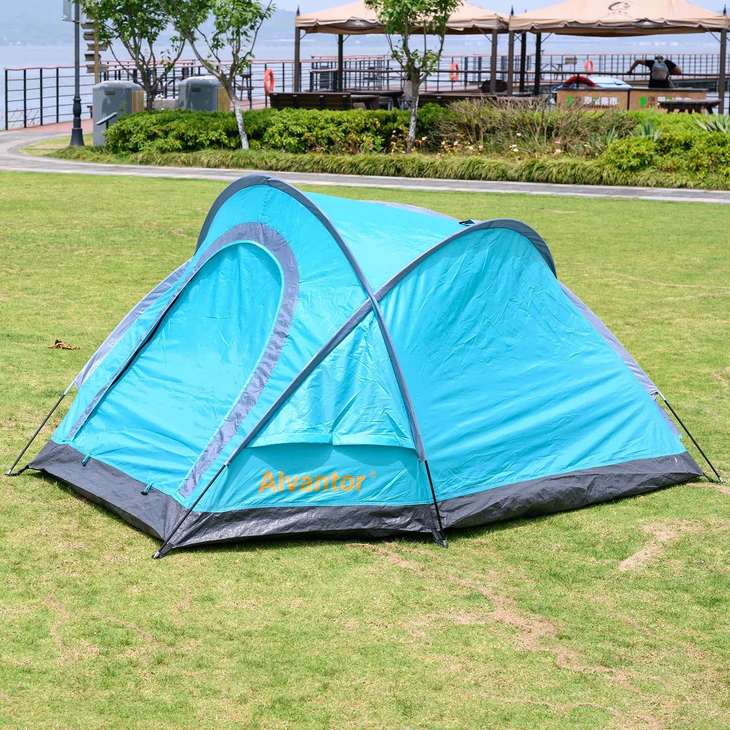 Alvantor Camping Tent 2 Person Backpacking Tent Ultralight Portable Double Layers Waterproof Outdoor Camping Hiking Easy Setup