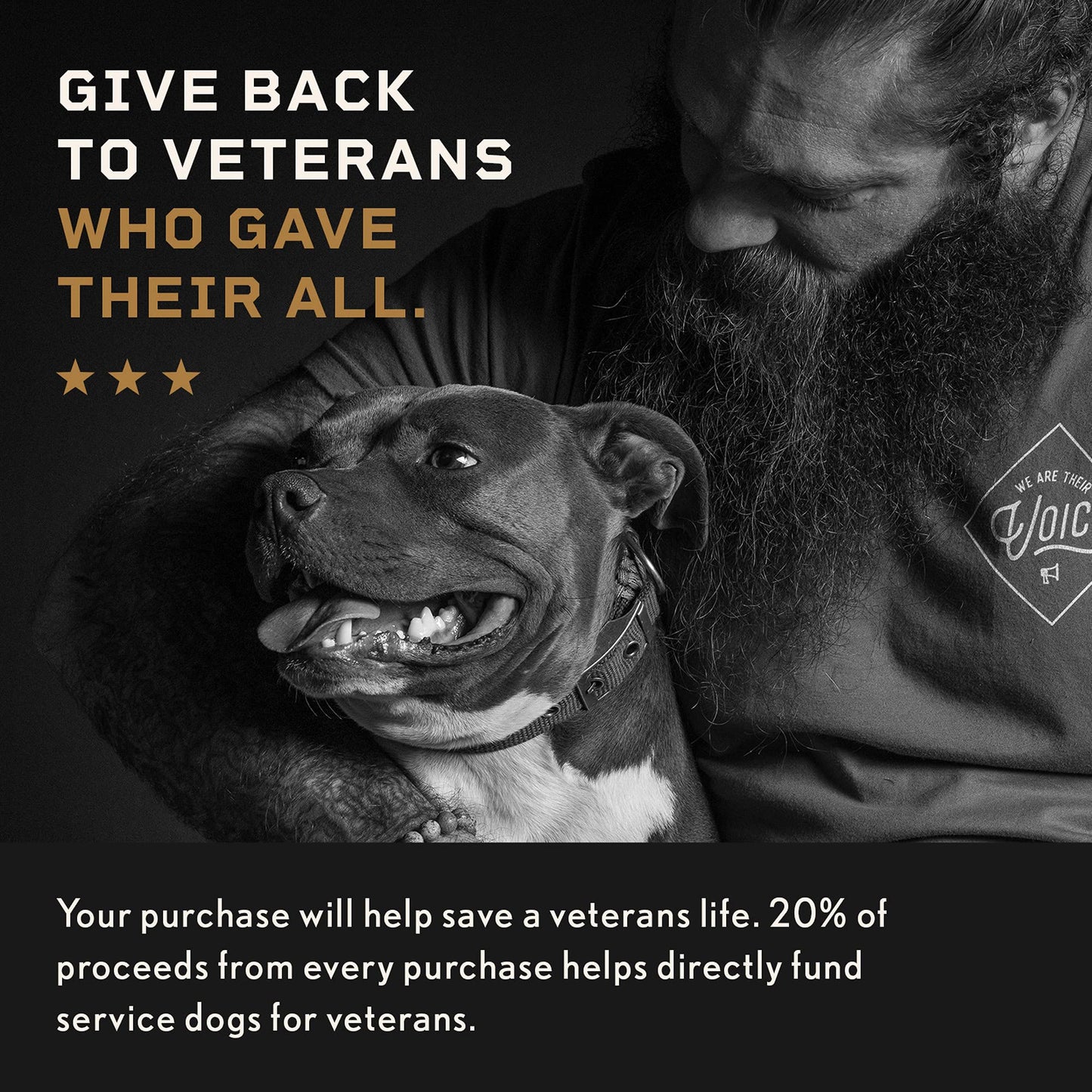 iHeartDogs Hero Company Camo Paracord Bracelet - Tactical Survival Bracelet for Men with Bronze USA Flag - Helps Pair Military Veterans with a Companion Dog