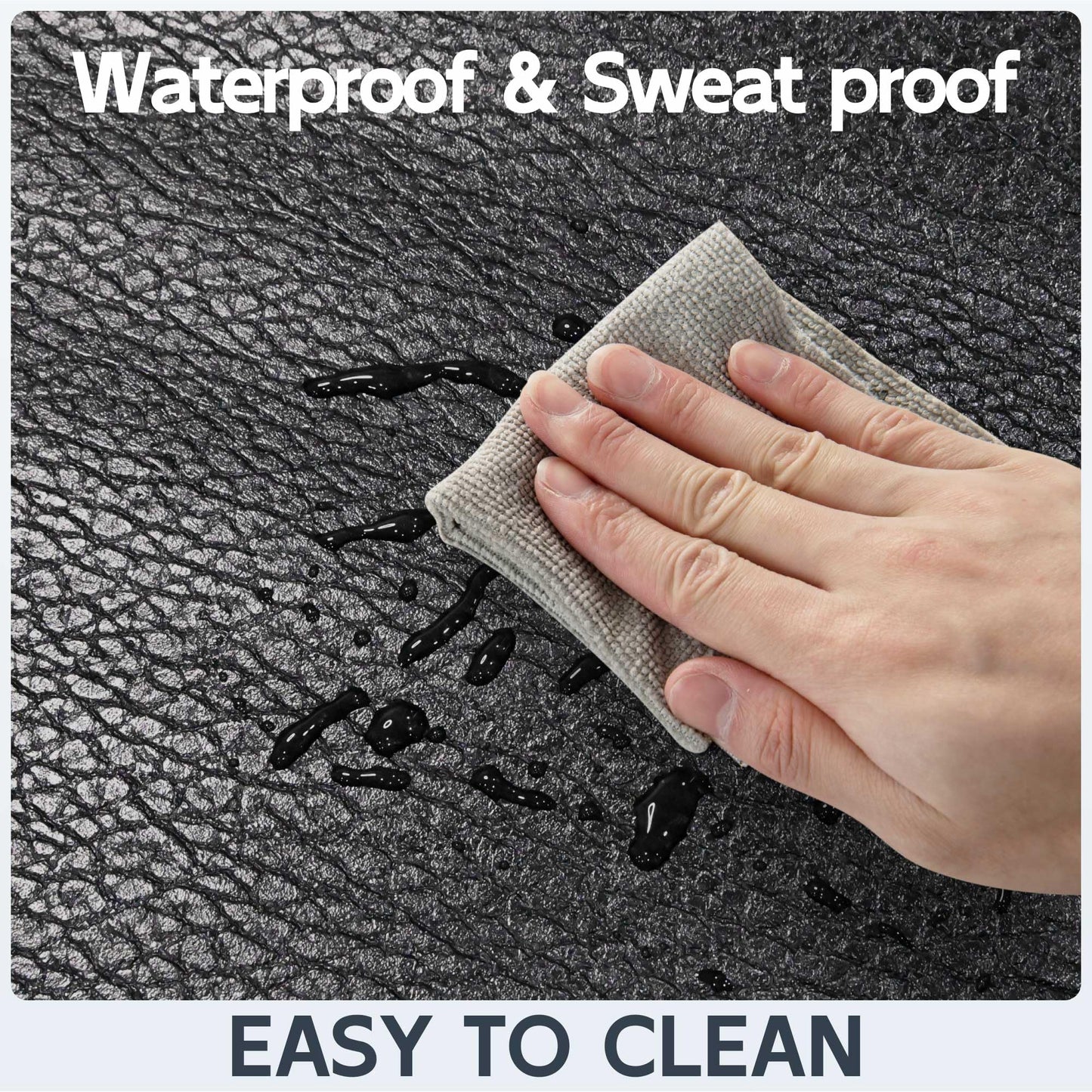Cybstrax Treadmill Mat, Bike Trainer Mat for Stationary Spin Bike, 72" x 36" Non Slip Exercise Equipment Mat for Bike, Treadmill, Elliptical, Yoga - Workout Floor Protector for Carpet Or Hardwood