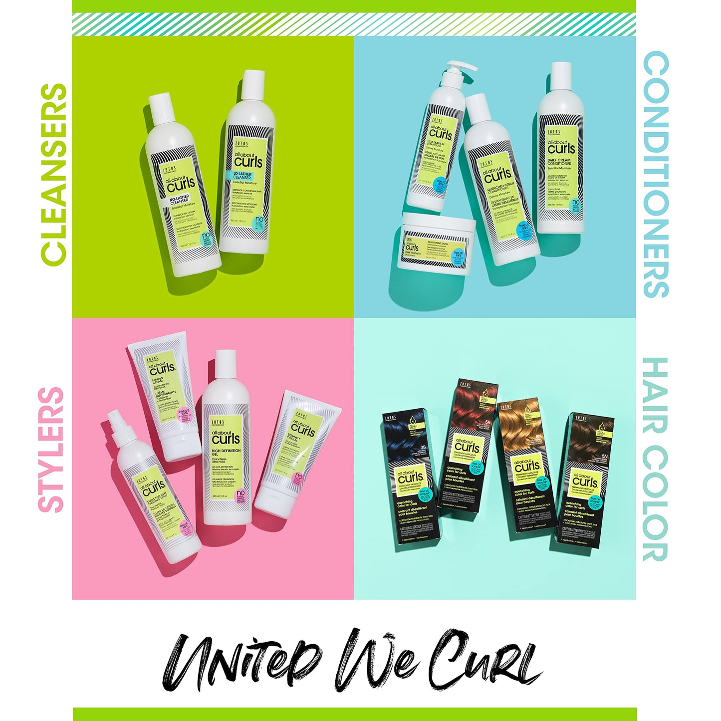 ALL ABOUT CURLS Luxe Leave-In Detangler | For Curly Hair Styling | Detangle, Moisturize, De-Frizz | Reduce Frizz & Softens | Deluxe Moisture | Vegan & Cruelty Free | Sulfate & Paraben Free | 7.5 Fl Oz