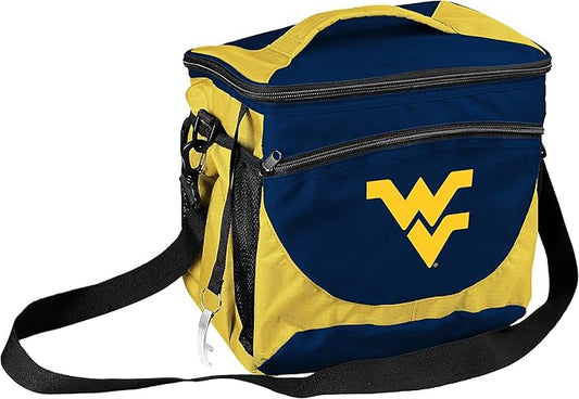 Logo Brands NCAA Unisex Adult 24-Can Cooler with Bottle Opener and Front Dry Storage Pocket, One Size, Multicolor