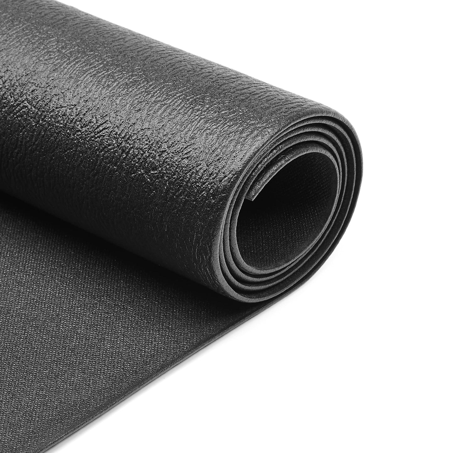 Amazon Basics Treadmill Mat and Exercise Equipment Floor Protector, 2.5 Feet x 6.0 Feet, Black