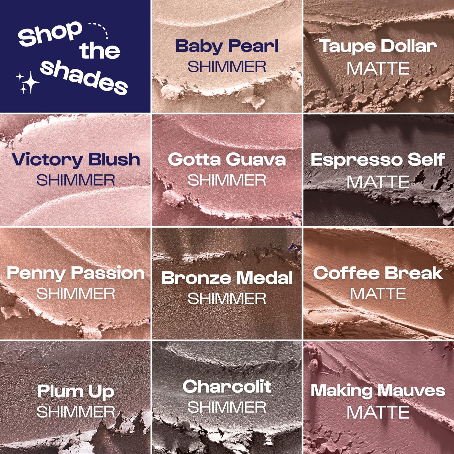 ALLEYOOP 11th Hour Waterproof Cream Eyeshadow Stick – Long-Lasting Eye Shadow Pencil & Eyeliner, Cream to Powder Stick & Highlighter – Smudge-Proof Eyeshadow Matte, Taupe Dollar Matte