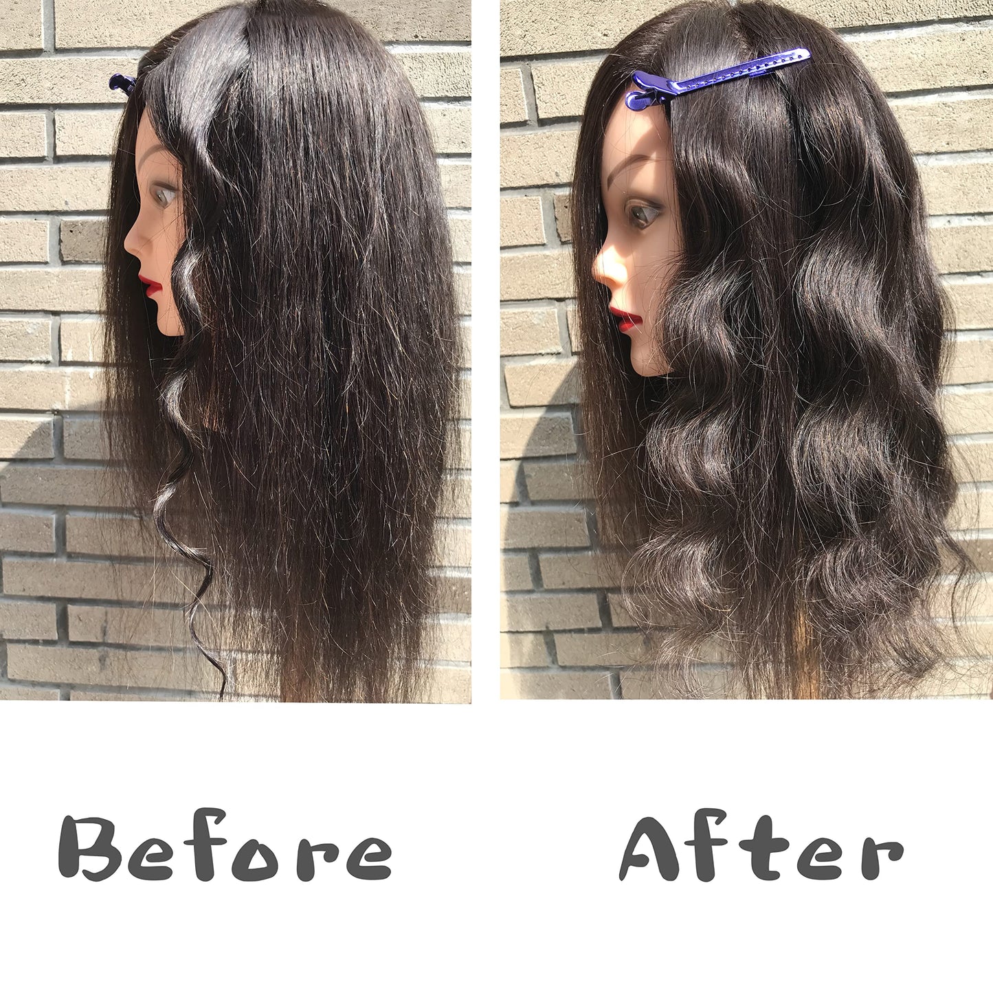 Aimin Hair Heatless Hair Curlers No Heat, Heatless Curls Overnight Blowout Rods, No Heat Hair Curlers To Sleep In, Soft Flexi Rods For Long Hair, Thick Curling Rod Styling Tools (15pcs) …