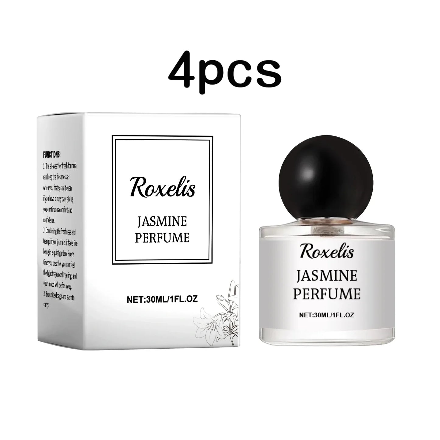 Roxelis 30ml Jasmine Perfume for Unisex