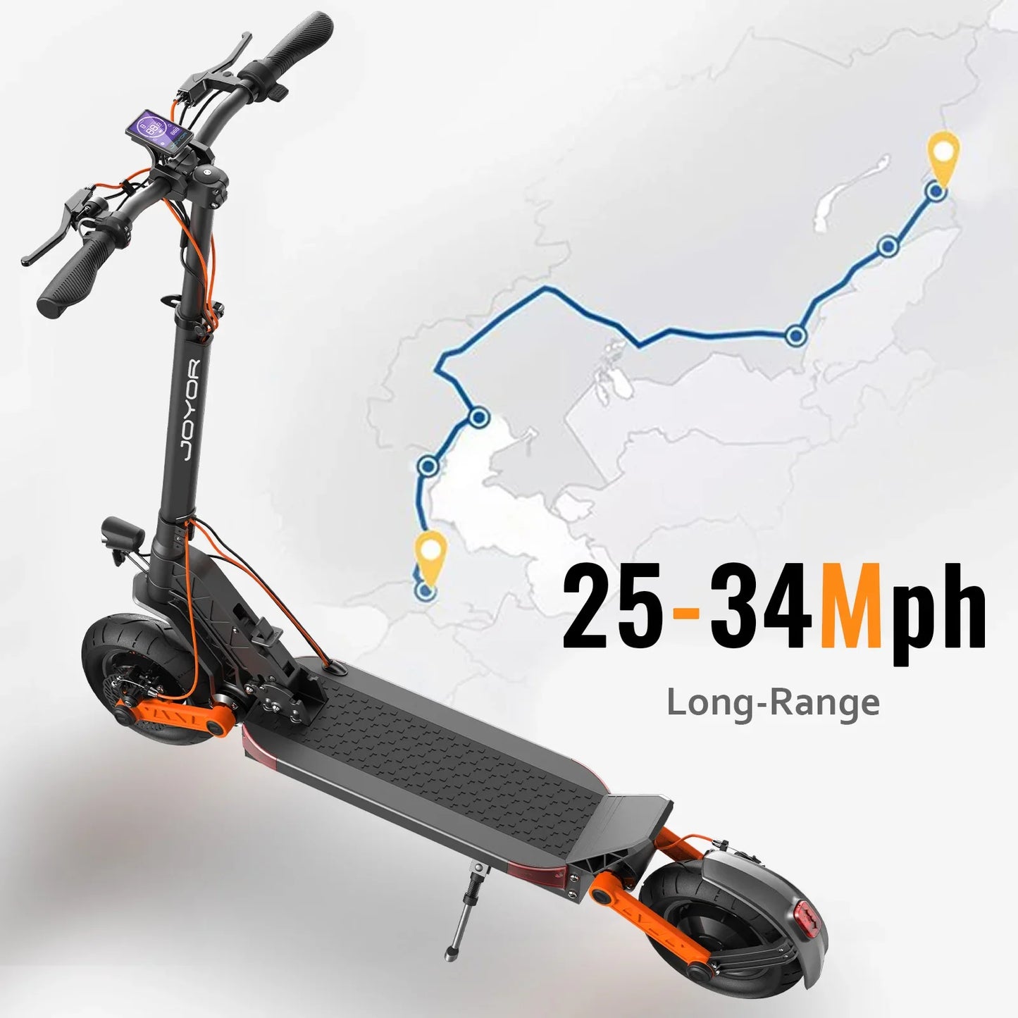JOYOR S5/S10S Electric Scooter – 800W/1000W Motor