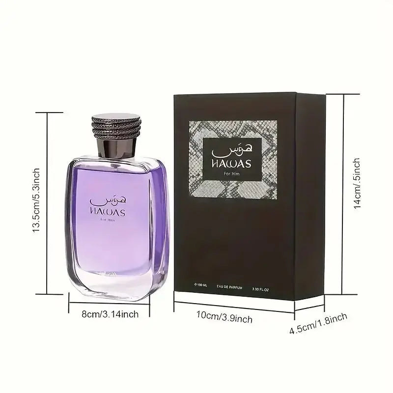 Rasasi Hawas Black EDP For Men