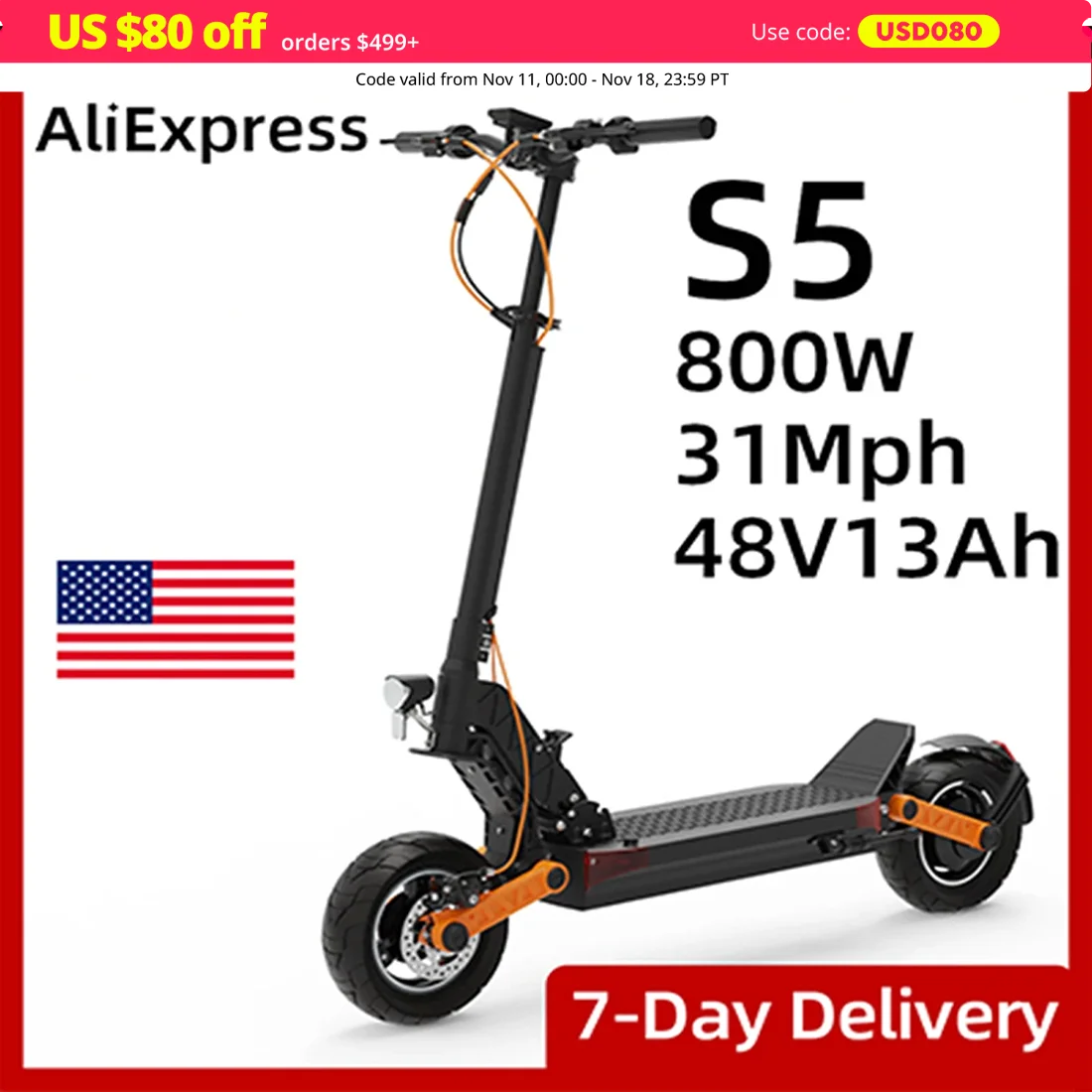 JOYOR S5/S10S Electric Scooter – 800W/1000W Motor