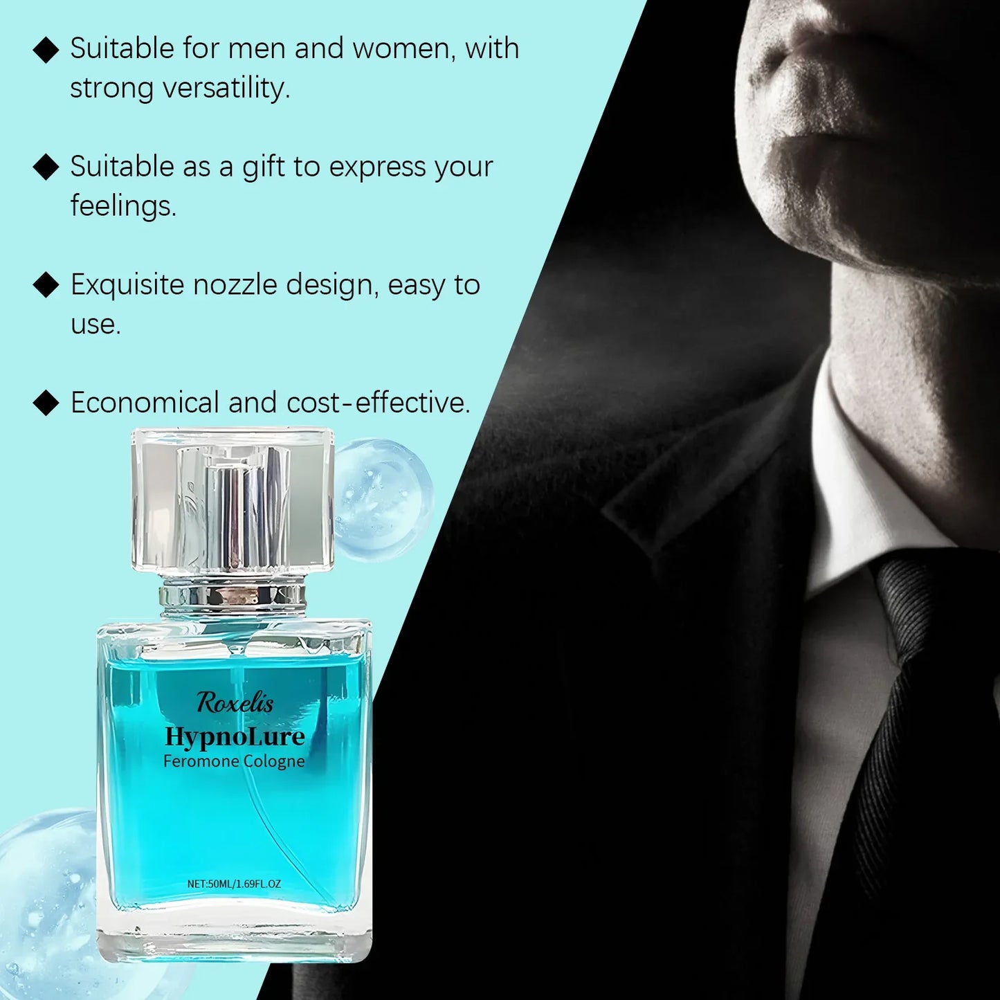 Roxelis Men's Cologne – Fresh & Lasting Scent