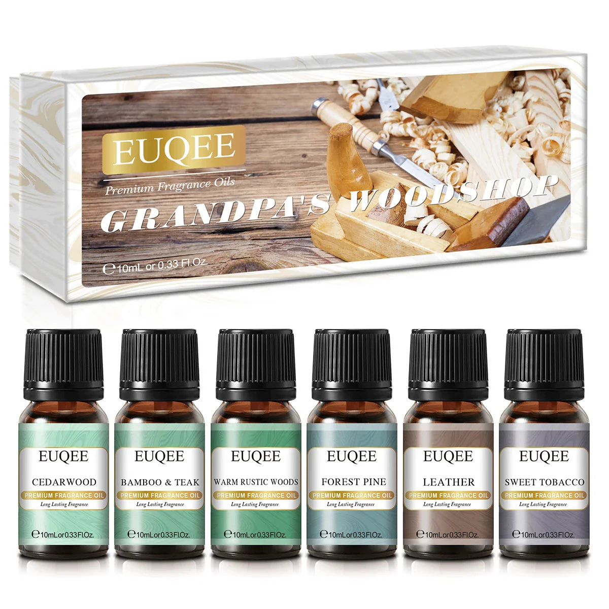 Unisex EUQEE 6pcs Fragrance Oil Gift Set