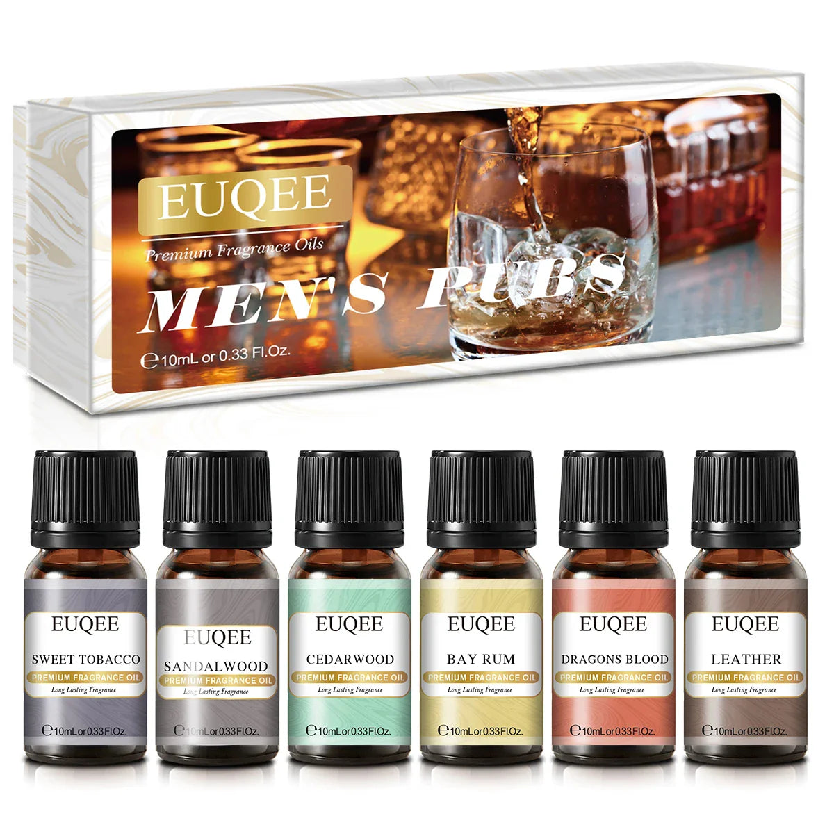 Unisex EUQEE 6pcs Fragrance Oil Gift Set