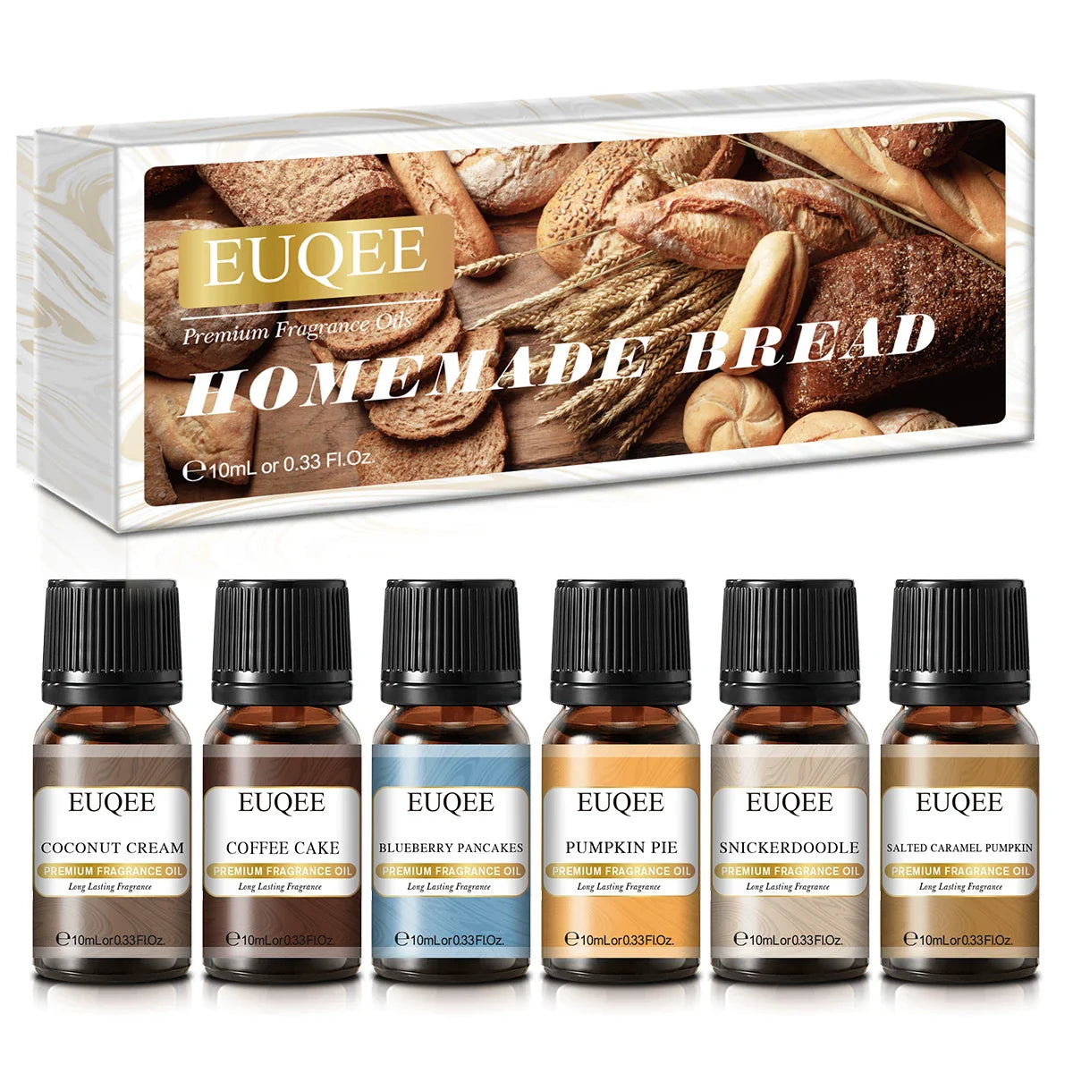 Unisex EUQEE 6pcs Fragrance Oil Gift Set