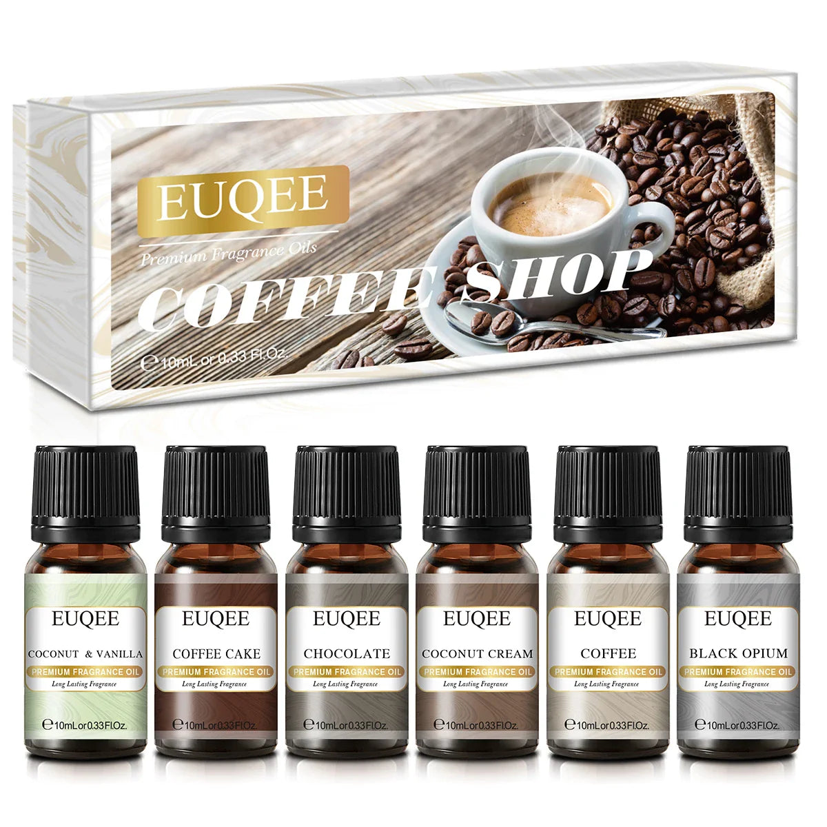 Unisex EUQEE 6pcs Fragrance Oil Gift Set