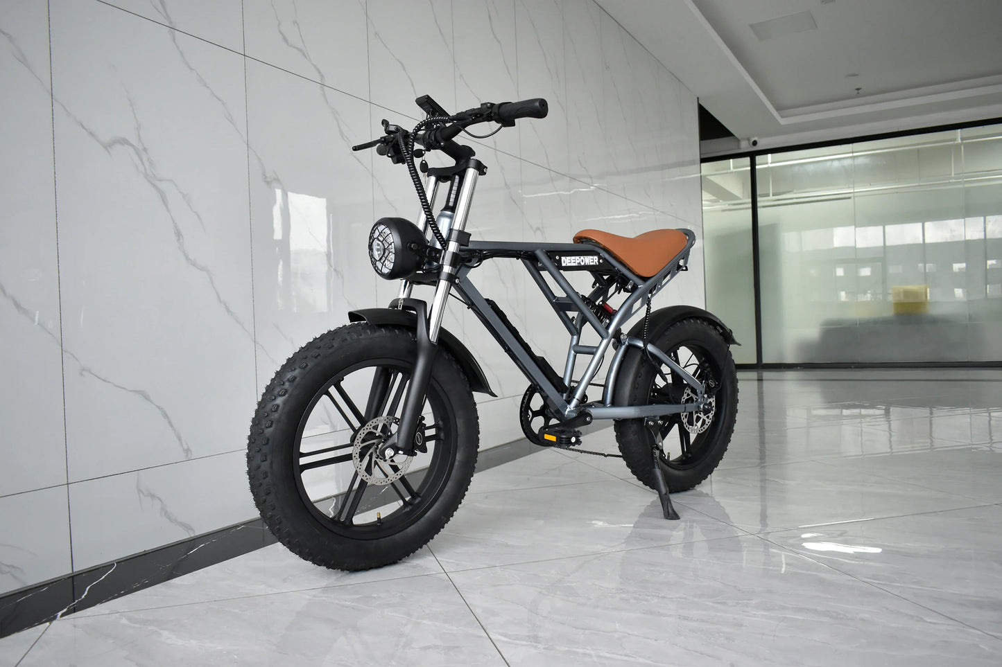 DEEPOWER S7 2000W Fat Tire Electric Bike – 48V 55Ah