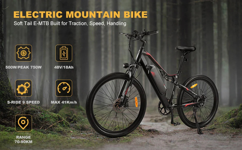 GDSA7 500W Fat Tire Electric Bike