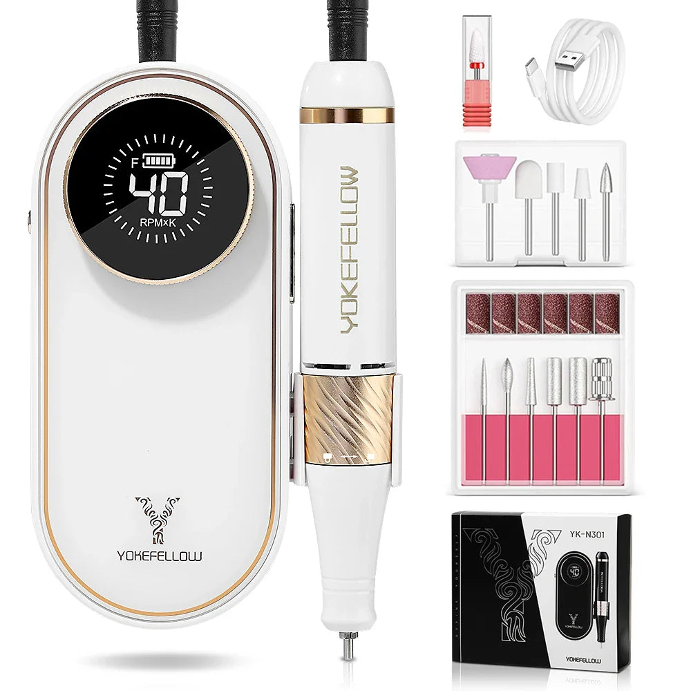 Electric Portable Nail Drill for UV polish