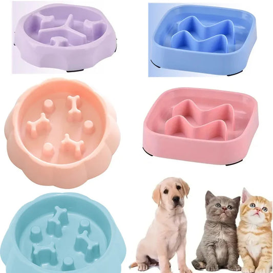 Anti-Choking Dog Slow Feeder Bowl