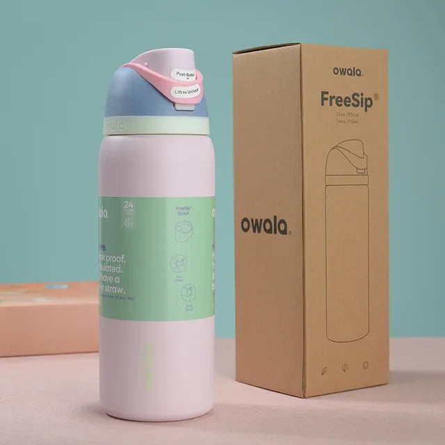 Owala travel water bottle