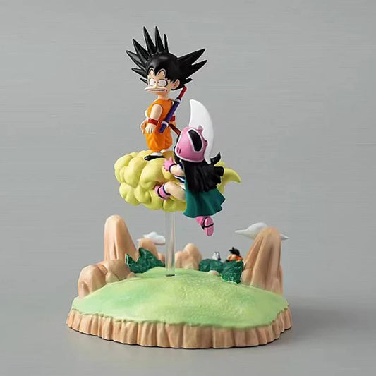 Anime Dragon Ball Goku Chichi Figures