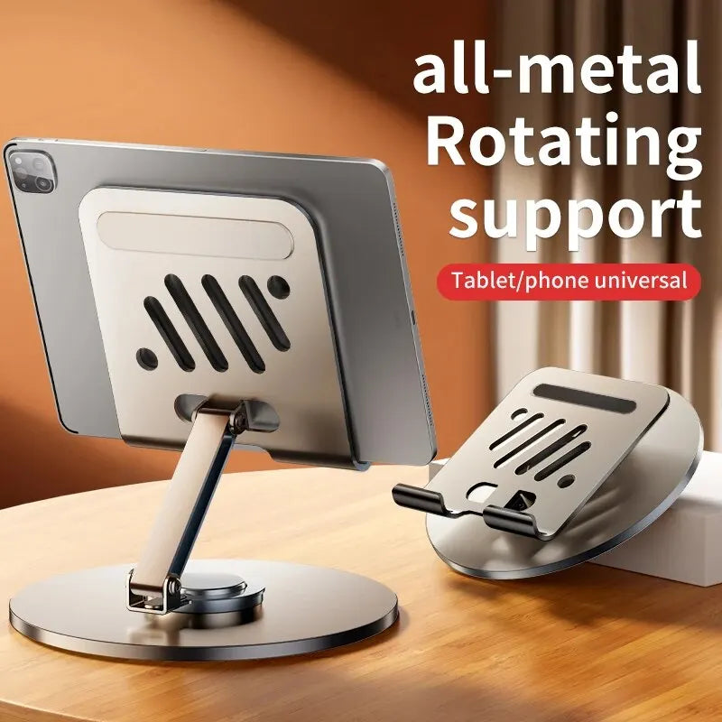Aluminum Rotating Phone & Tablet Stand