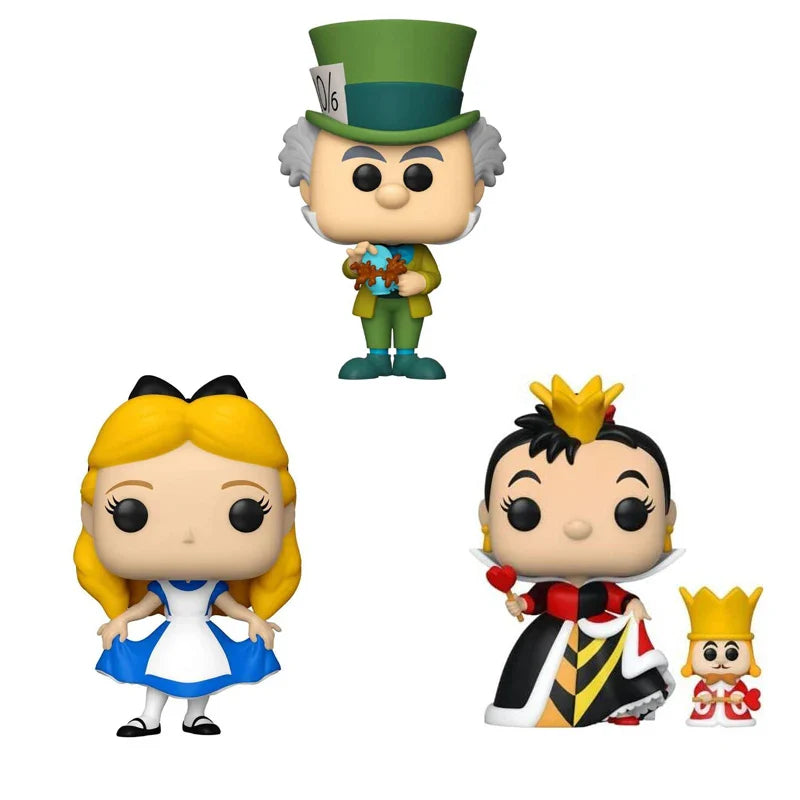 Alice in Wonderland vinyl figures