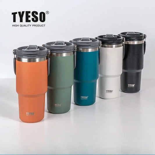 Tyeso Car Stainless Steel Insulated Cup