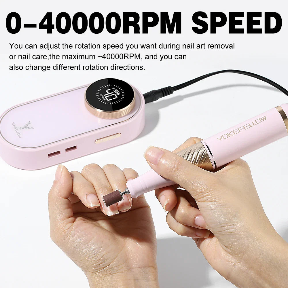 Electric Portable Nail Drill for UV polish