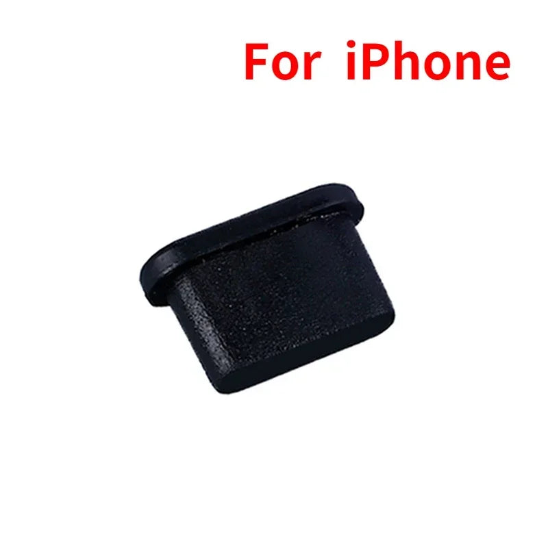 Anti-Lost Silicone Type-C Dust Plug