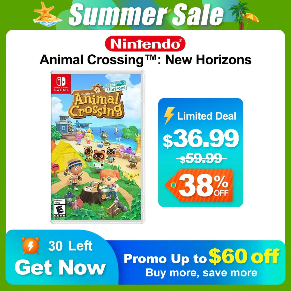 Animal Crossing New Horizons Switch Game Card