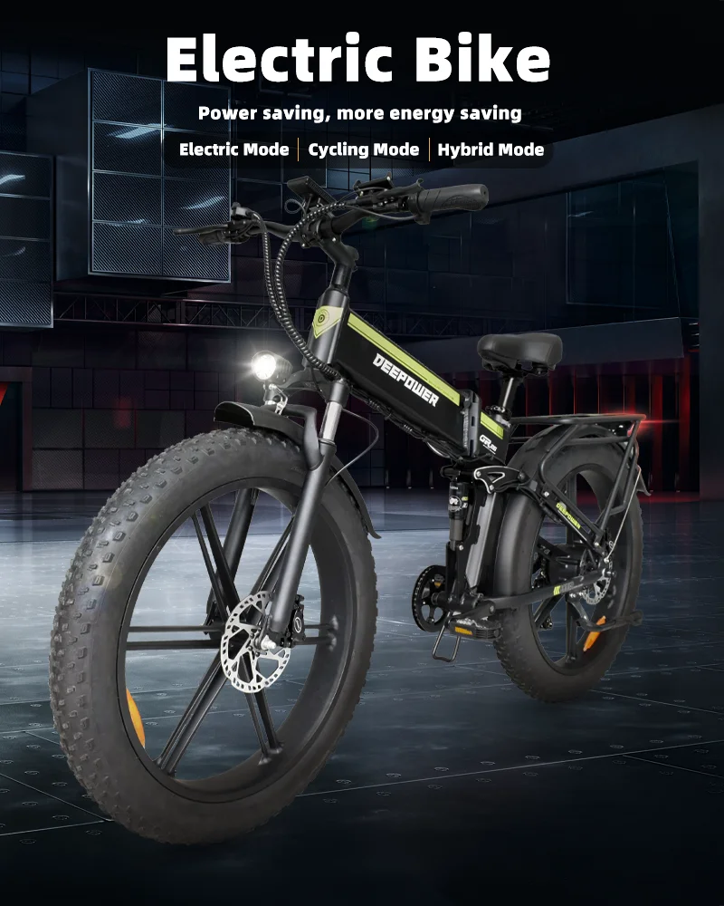 DEEPOWER H26PRO 2000W Fat Tire Ebike